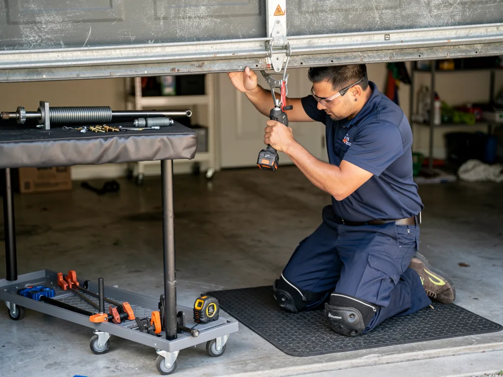 Off-Track Door Repair