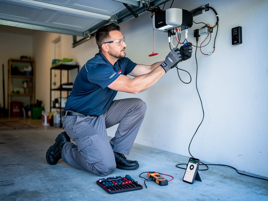 Smart Garage Door Installation