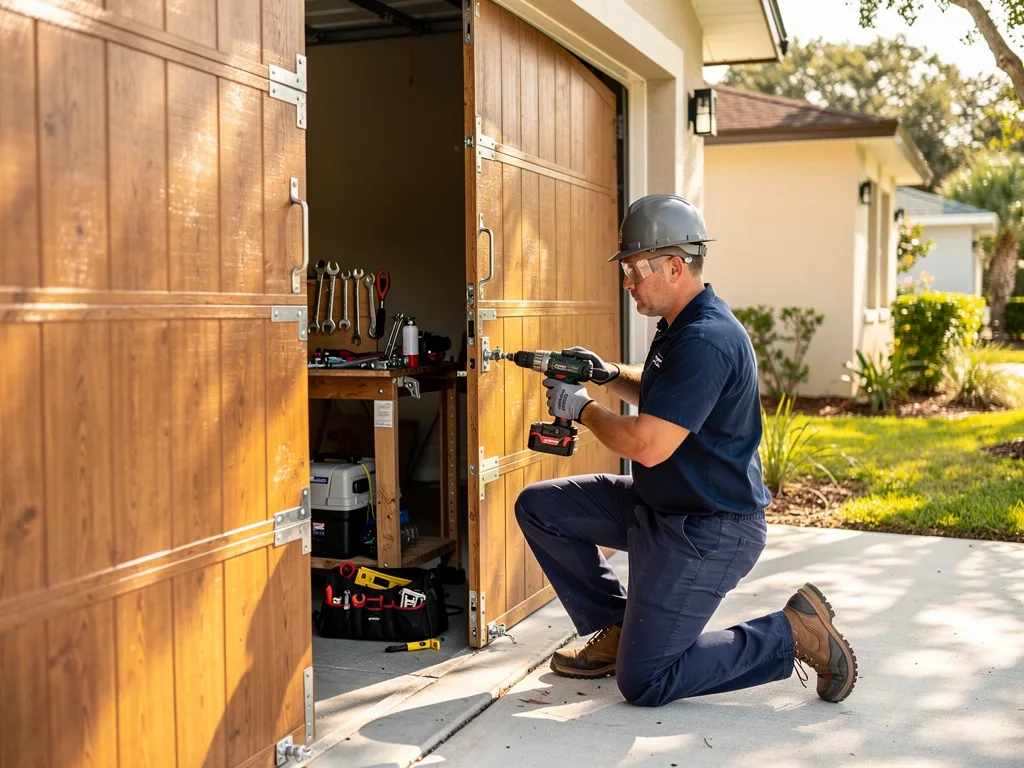 Wood Garage Door